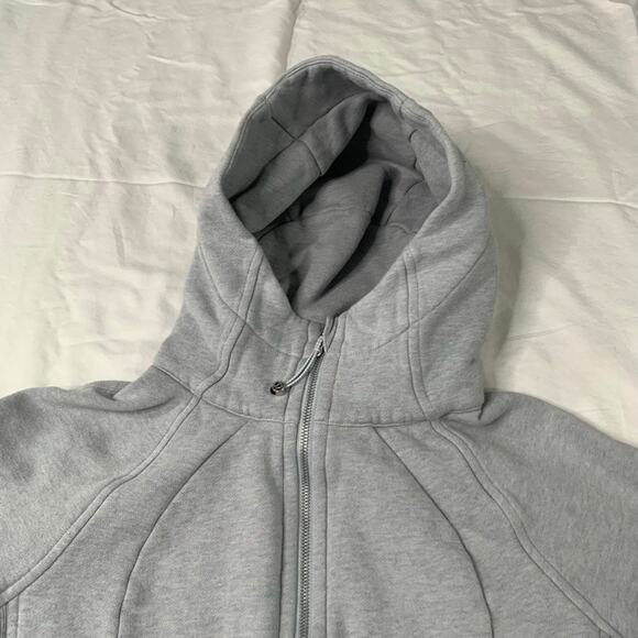 Lululemon Full Zip Light Blue Scuba Hoodie size 06 - Picture 4 of 6